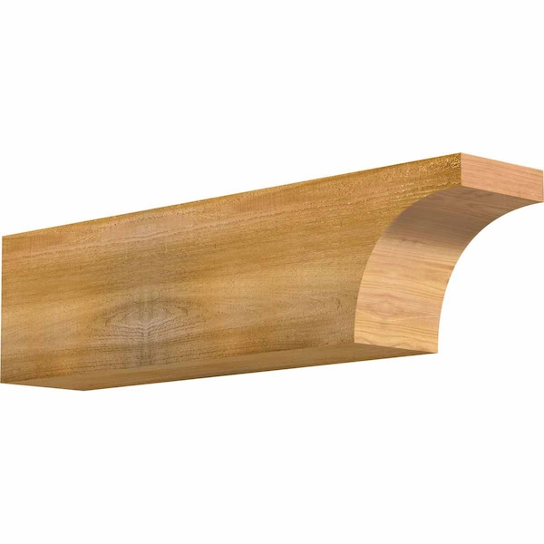 Ekena Millwork Huntington Rough Sawn Rafter Tail, Western Red Cedar, 6"W x 8"H x 32"L RFT06X08X32HUN00RWR - main